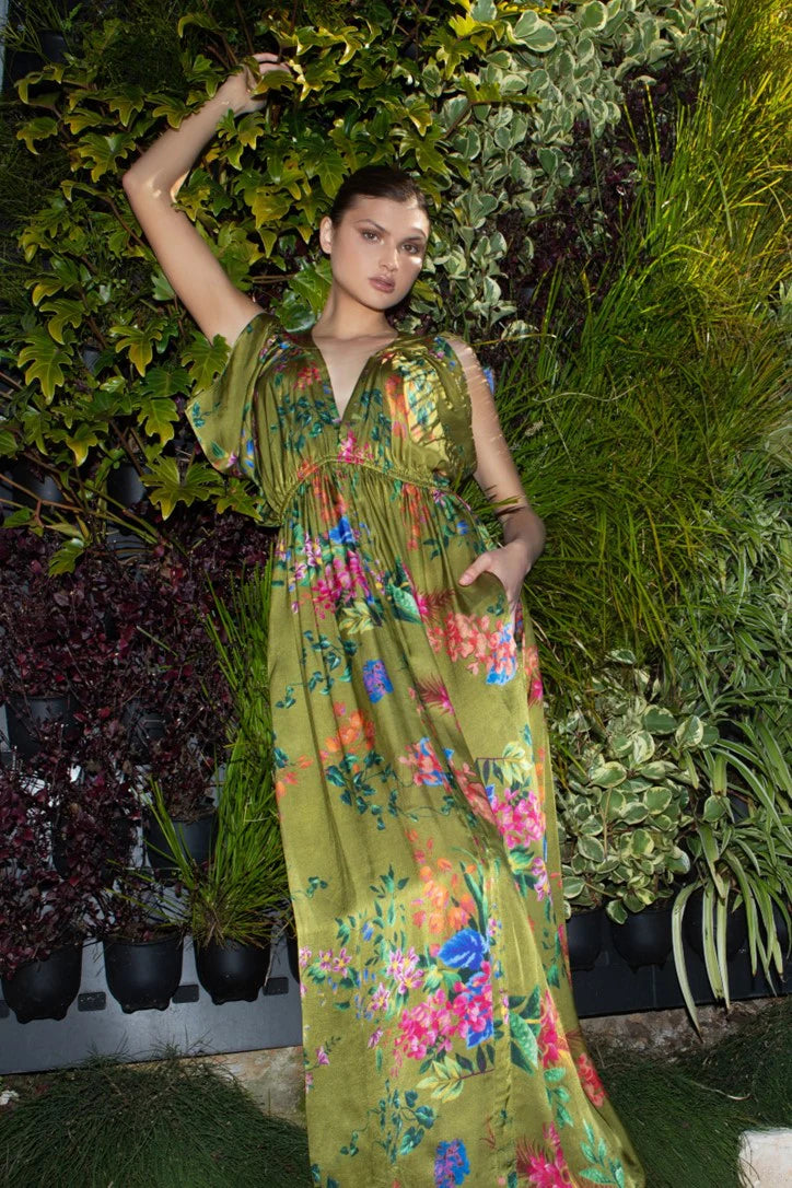 Patsy Paradiso Silk Maxi