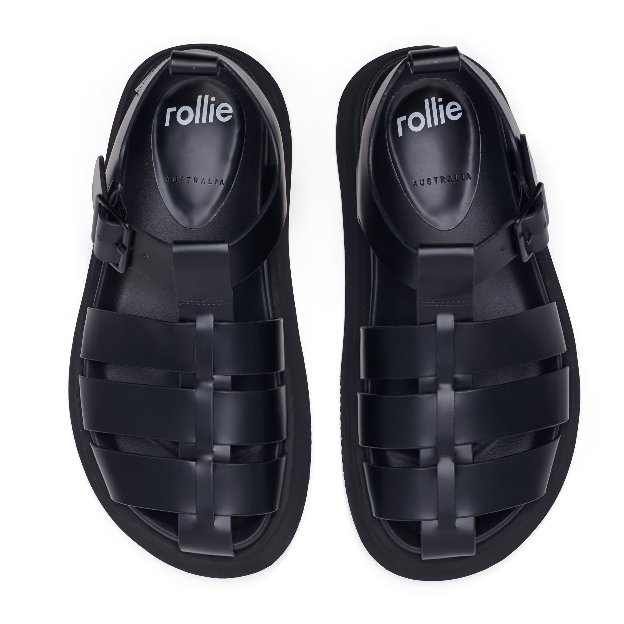 Acme Fisherman Sandal in Black