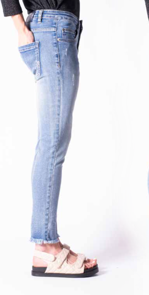 Buttercup Light Blue Denim Jean