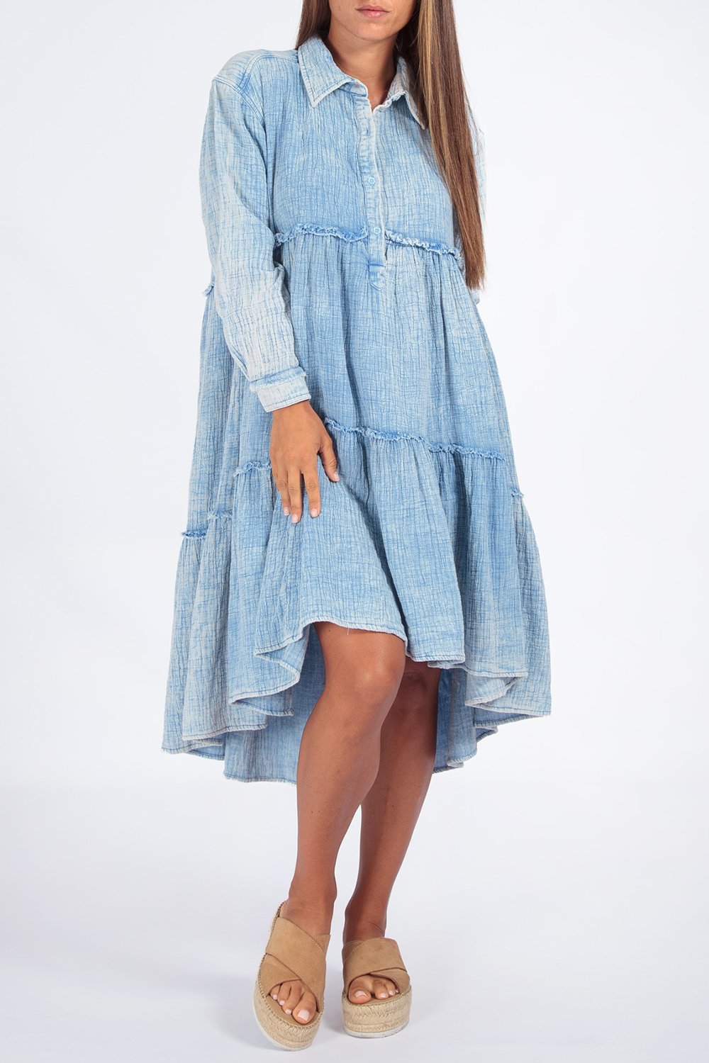 Annabelle Dress in Denim