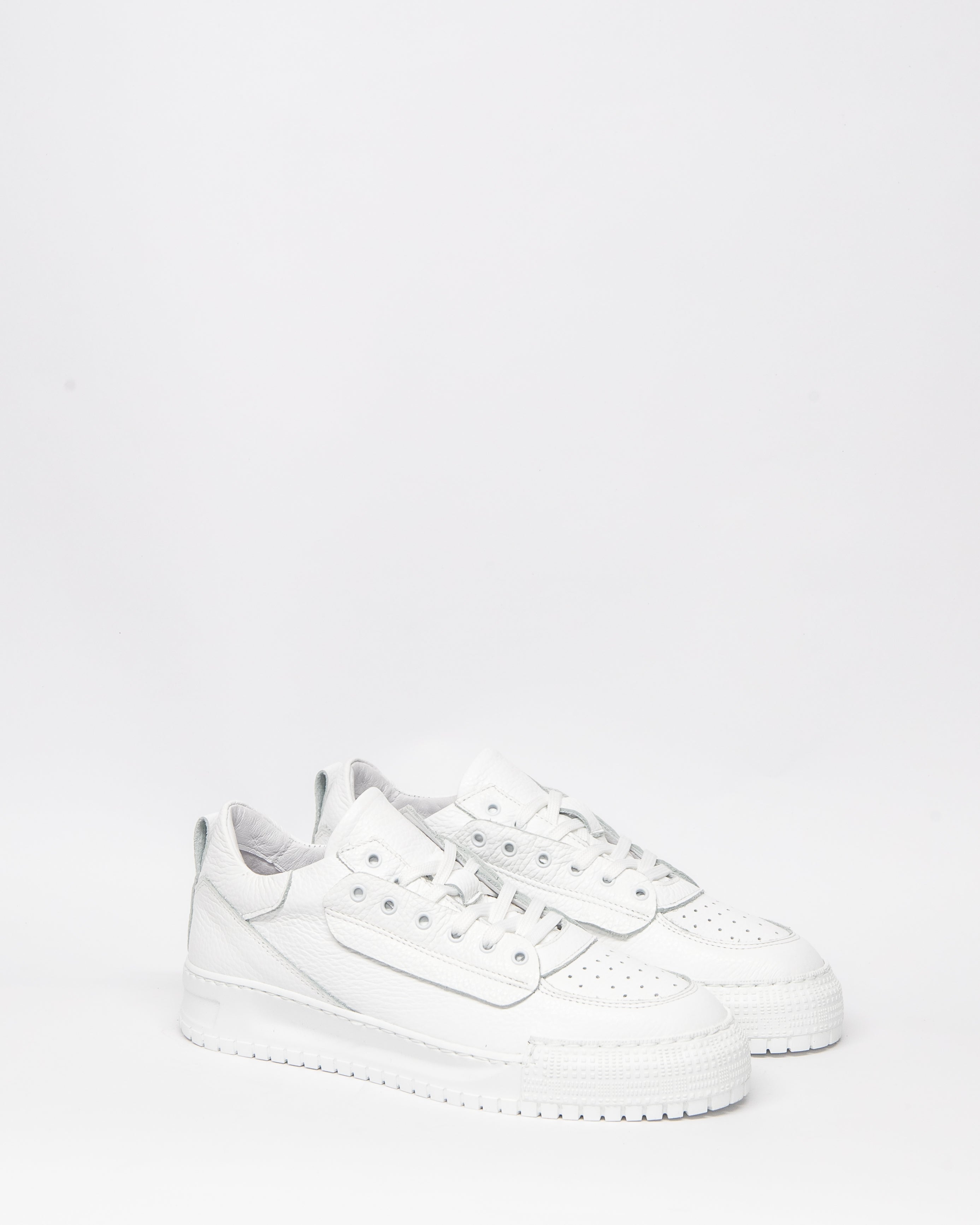 Cache Sneaker in White Leather