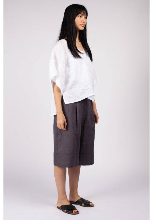 Fuzuki Top in White