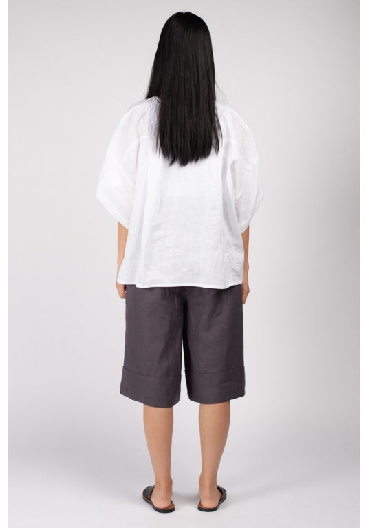 Fuzuki Top in White