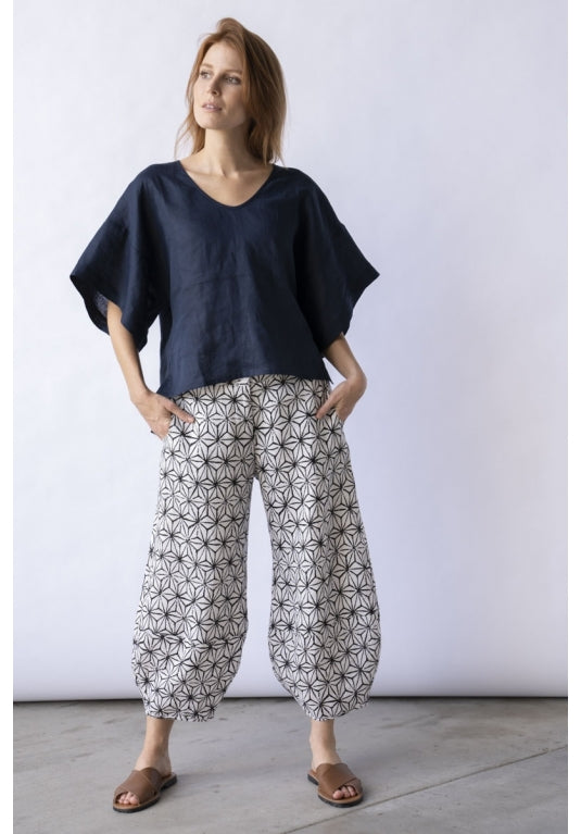 Fuzuki Top in Navy