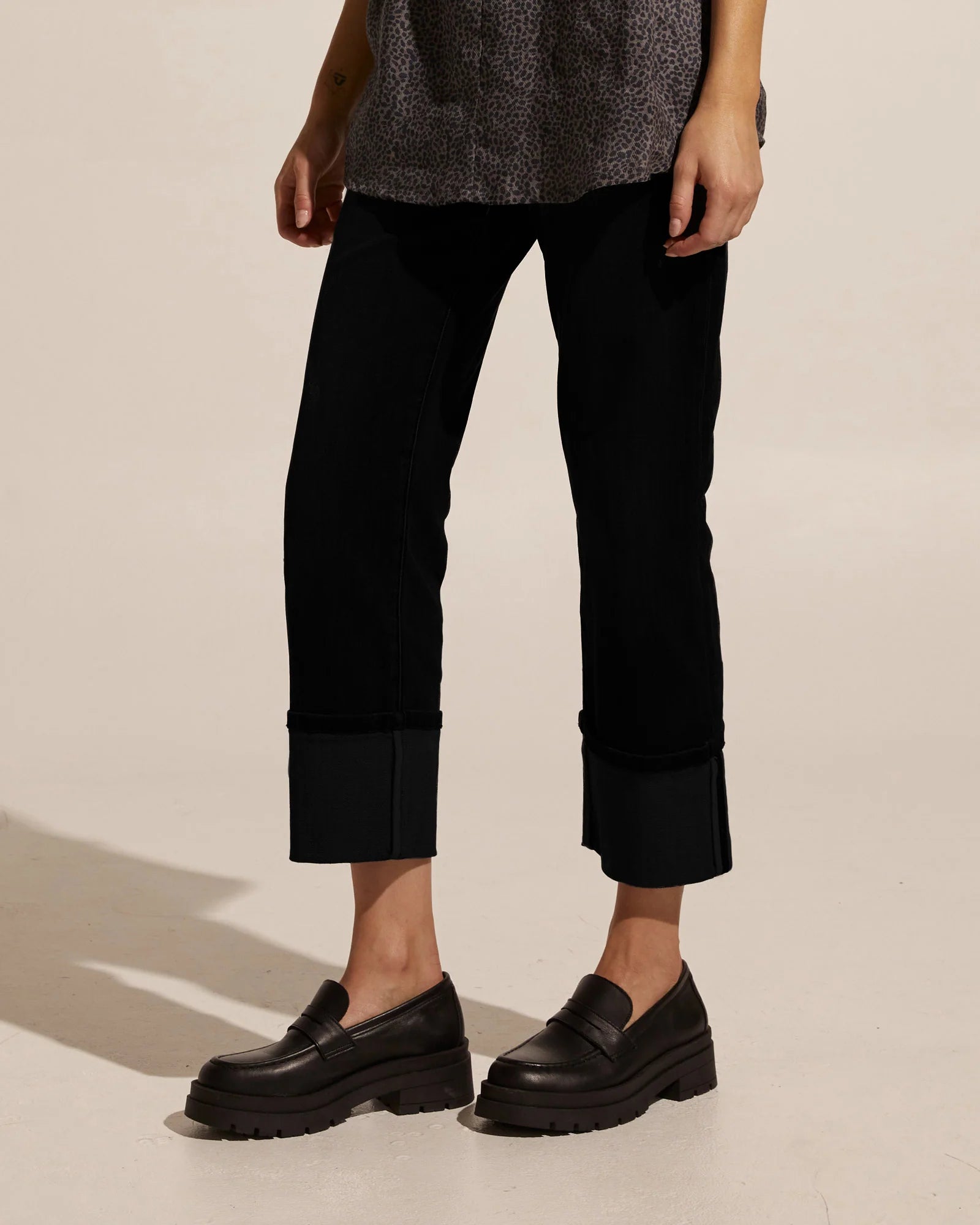 Journey Pant in Black Denim