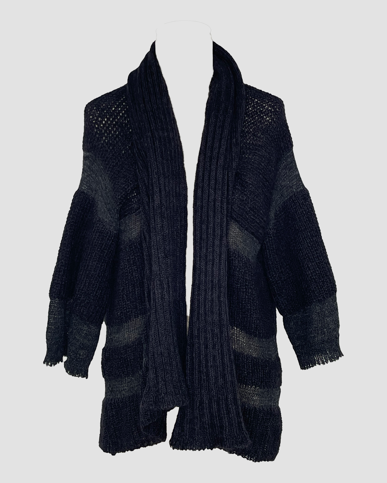 Black Knit Cardigan