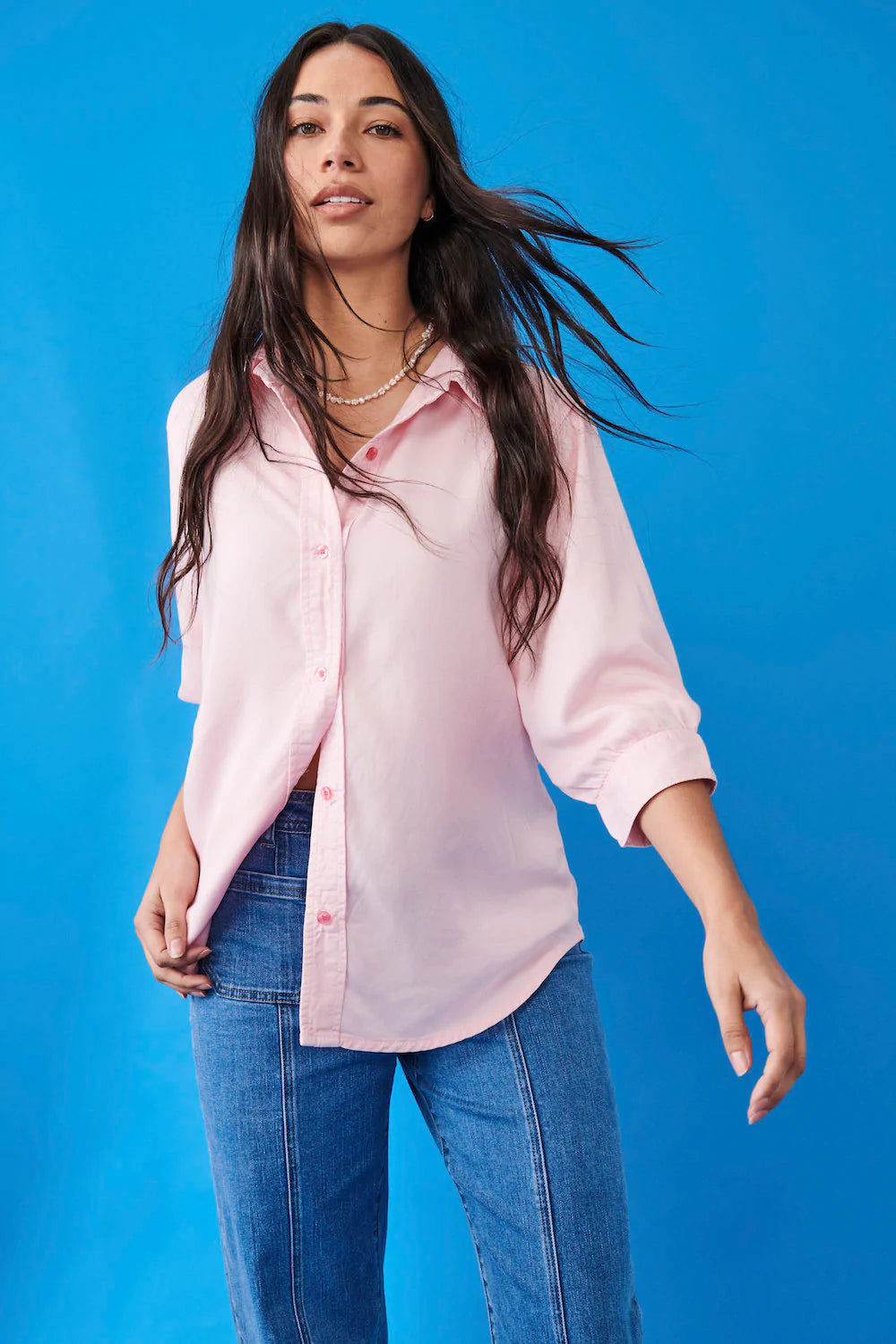 Aurelia Shirt in Pink