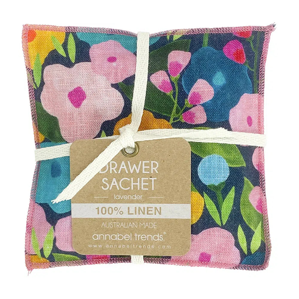 Drawer Sachet - Linen - Spring Blooms