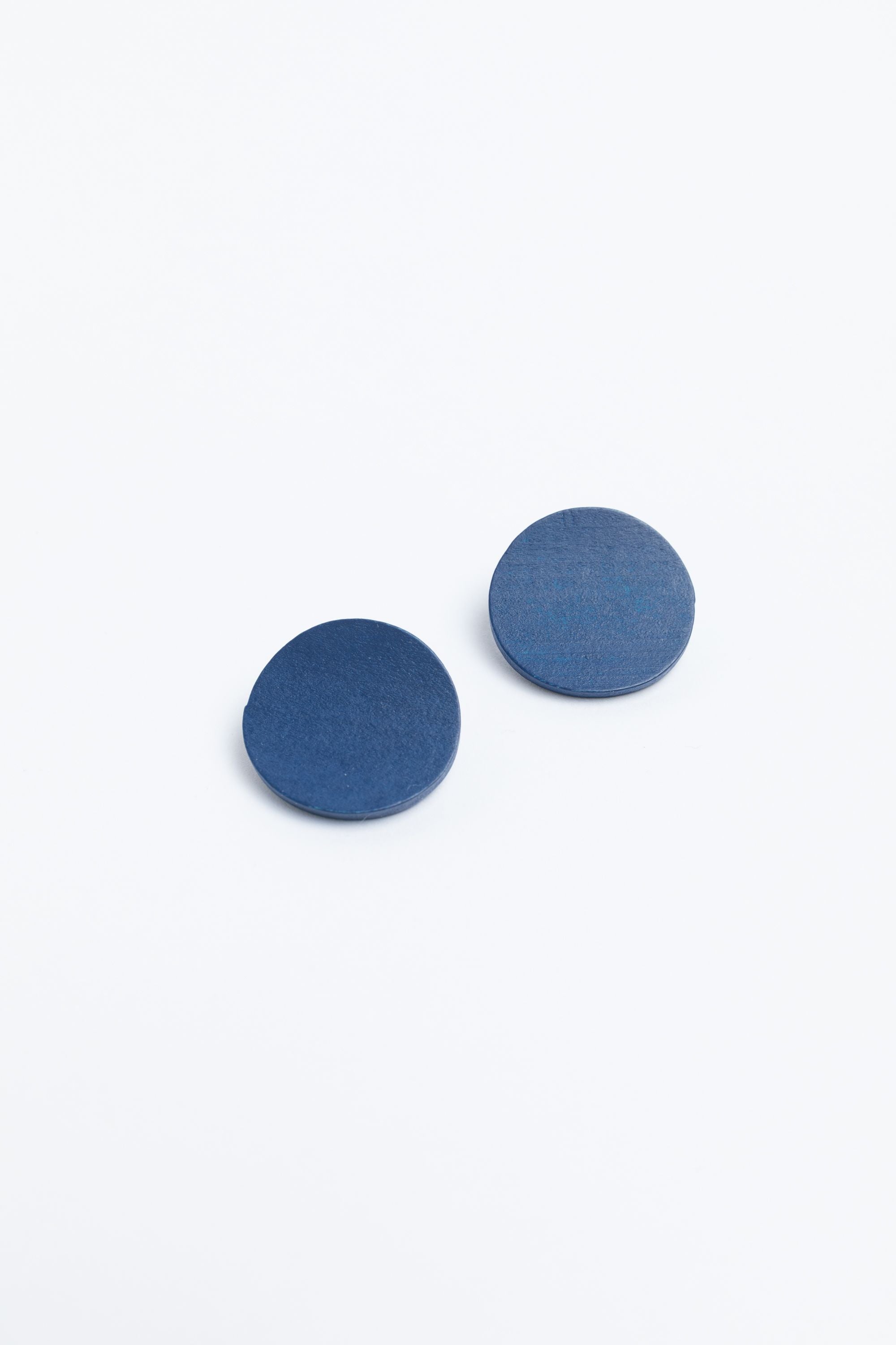 Avalon Earrings in Navy