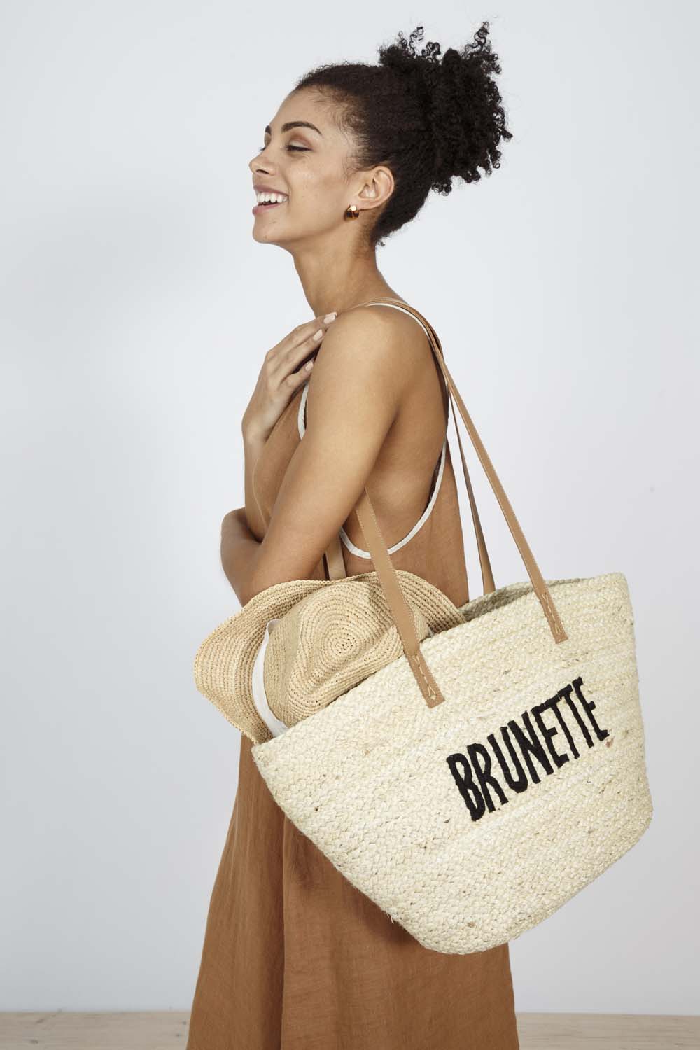 Brunette Basket Tote