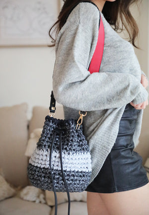 crochet bucket bag