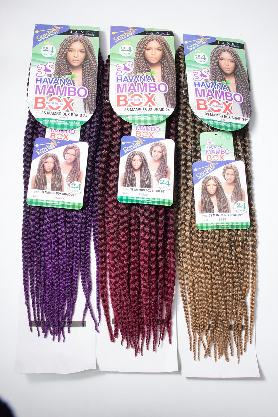 Crotchet Box Braids Braids Hair Extensions 12 Roots 24 3S Crochet