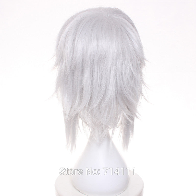 long white costume wig