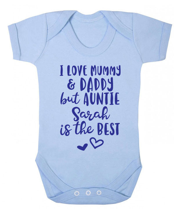 personalised auntie t shirt