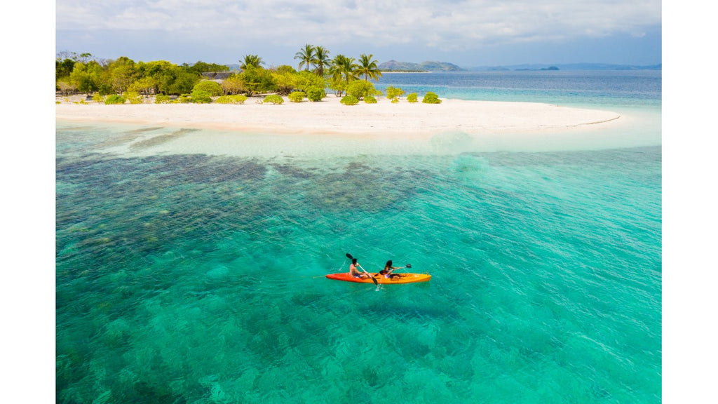 Kayaking in Coron Philippines