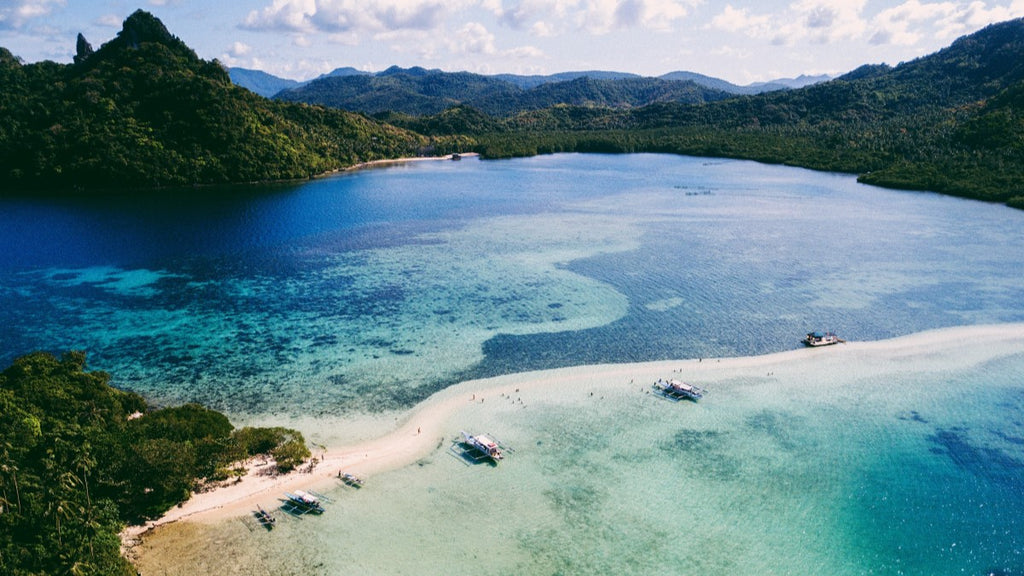 Bovenste stranden in El Nido