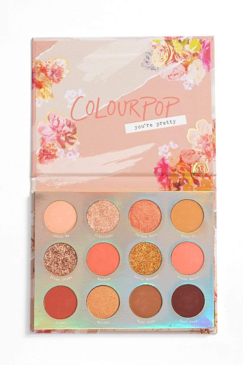 Colourpop Sweet Talk Pressed Powder Shadow Palette London