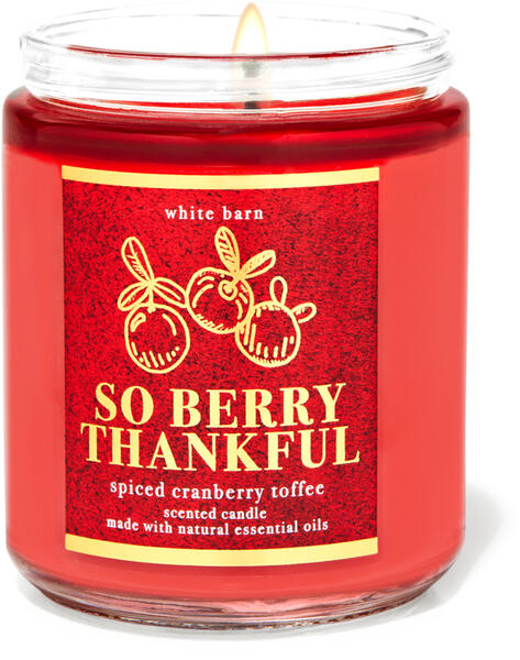 thankful bath and body works candle