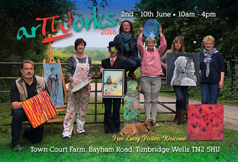 Town Court Farm Artists ready for Tunbridge Wells Art Trail