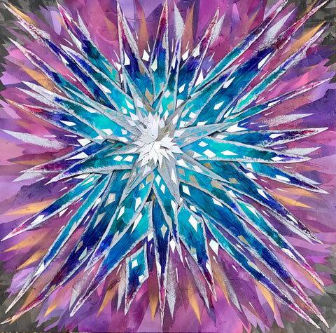 Starburst 3d collage