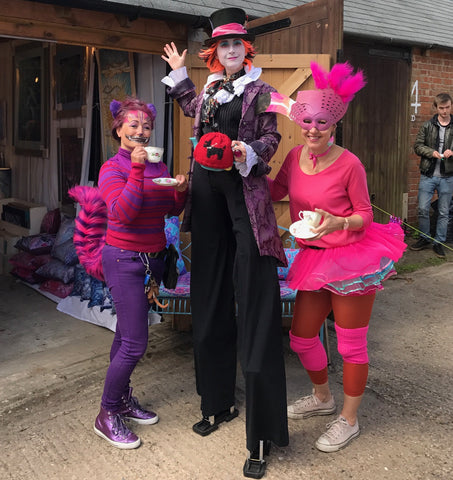 Mad Hatters Tea Party - Town Court Farm, Tunbridge Wells - South East Open Studios