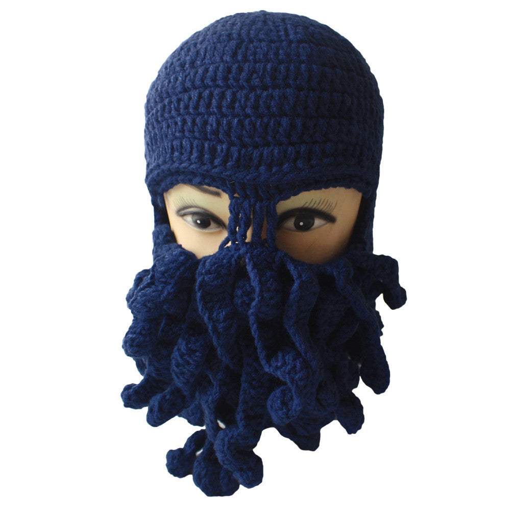 tentacle-octopus-knitted-beanie-hat-wind-proof-ski-mask-novelty-women-men-hat-mask-squid-cap-cthulhu