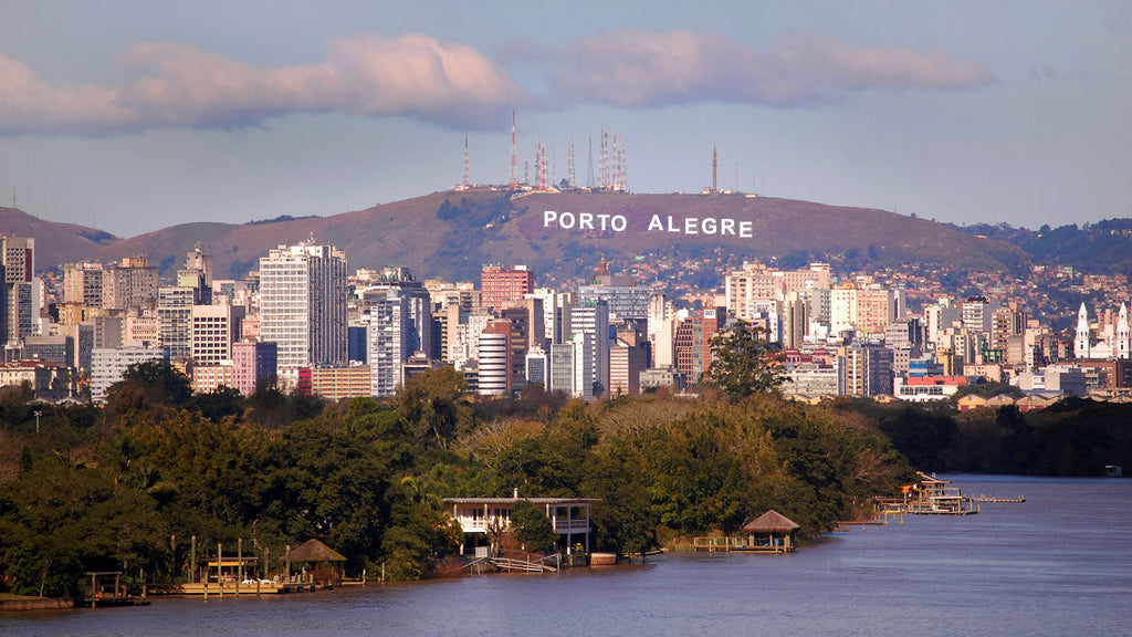 Ciudad de Porto Alegre, Brasil.