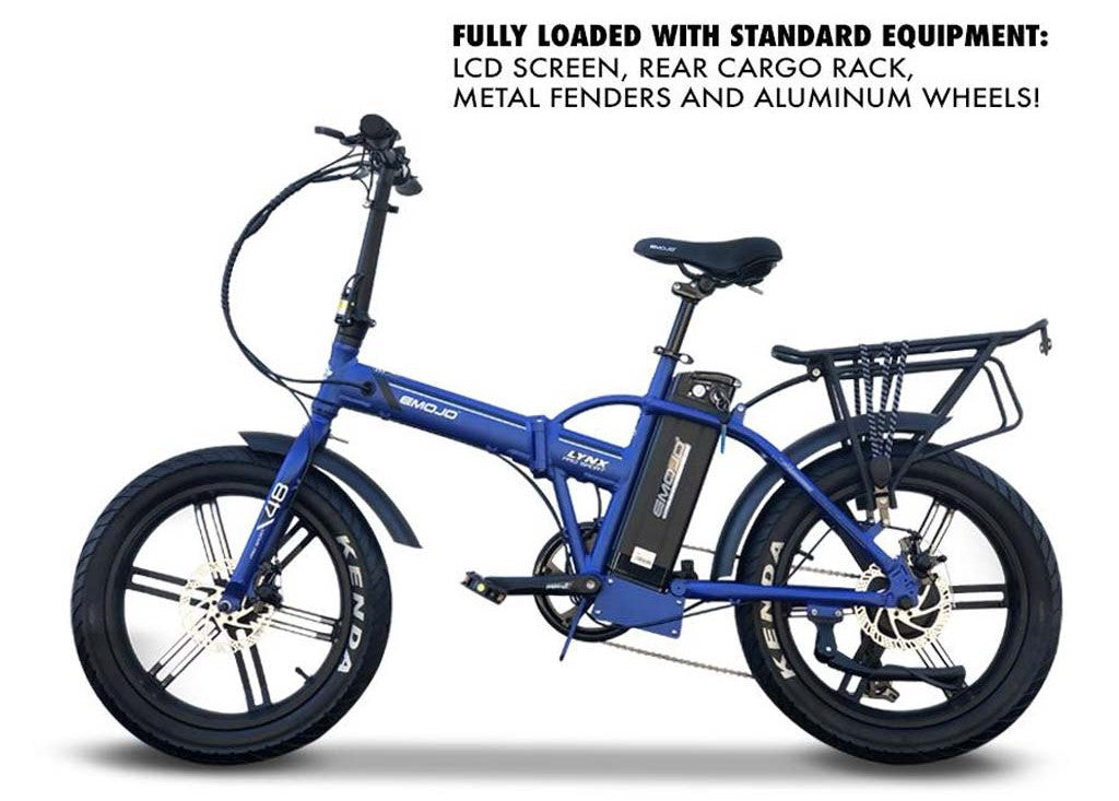 EMOJO Lynx Pro Sport - Fat Tire Folding Electric Bike – Bike Zone