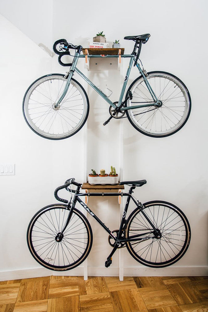 DIY Bicycle Rack by Apartment Therapy