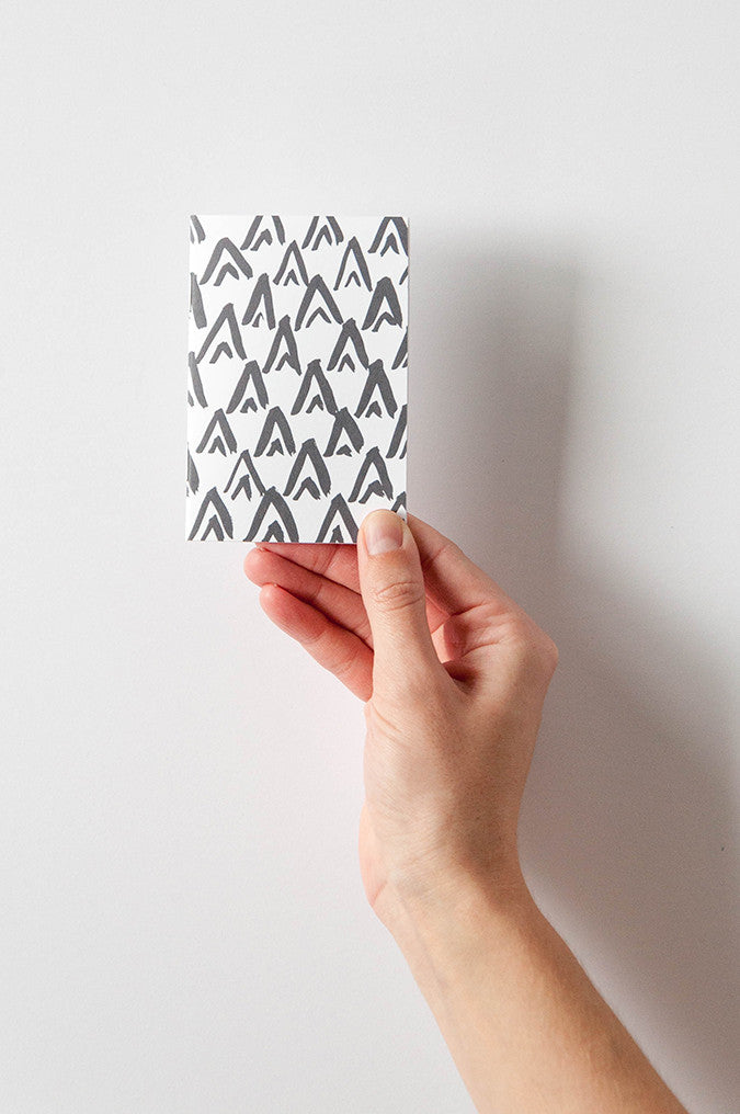 DIY Mini Patterned Notebook