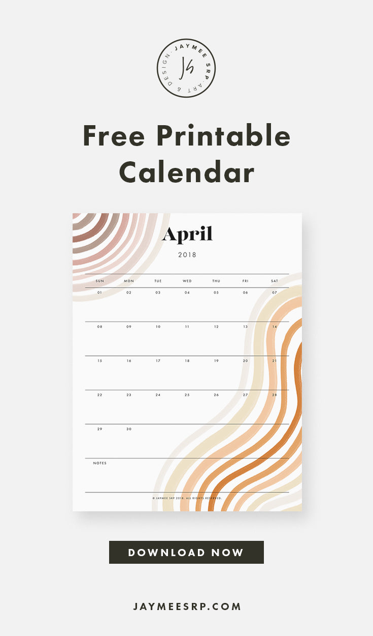 Printable 2018 Calendar