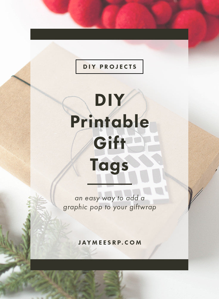 DIY Printable Gift Tags