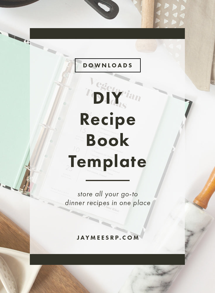 Diy Recipe Book Printables - Printable Templates