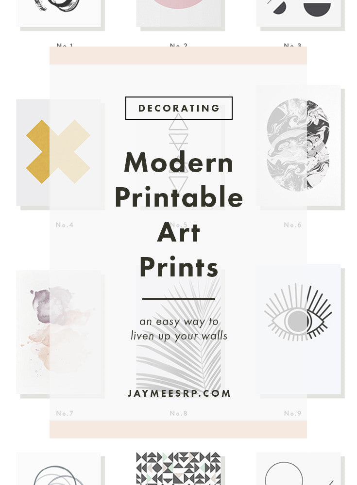 Modern Printable Art Prints