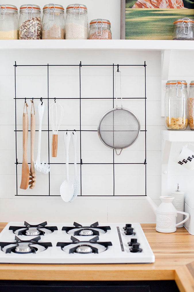 Small Rental Kitchen Organization