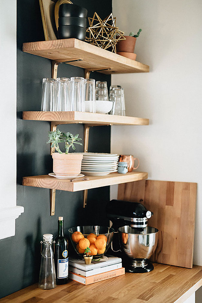 Small Rental Kitchen Organization