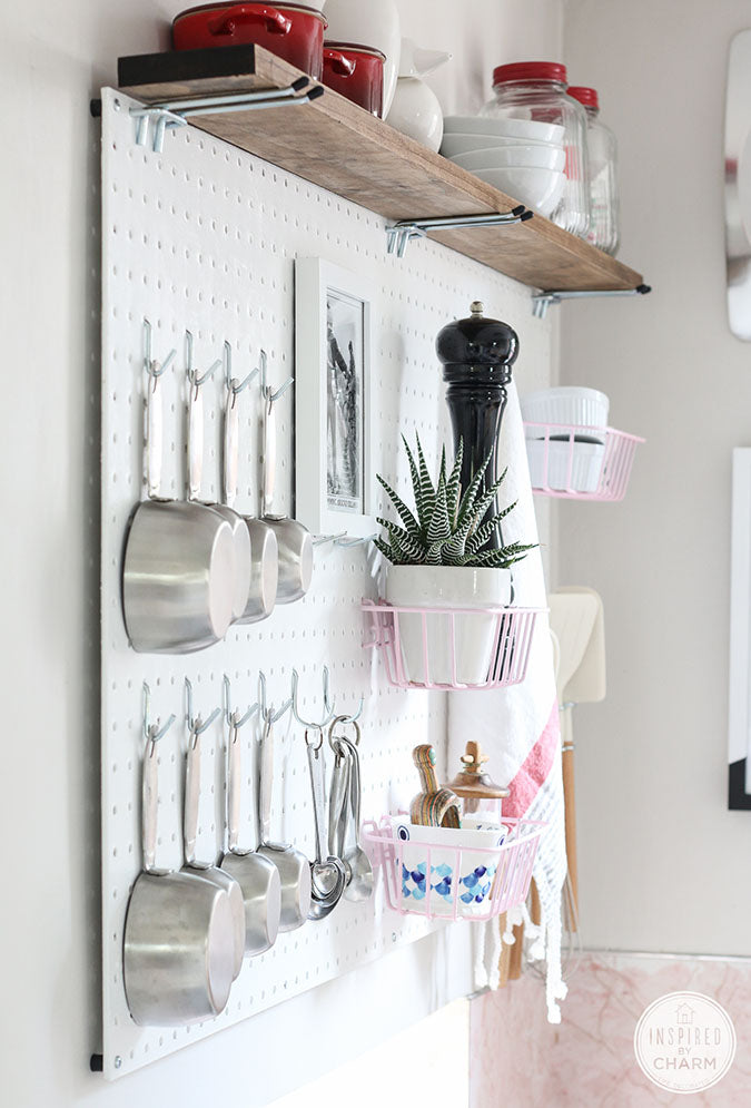 Small Rental Kitchen Organization