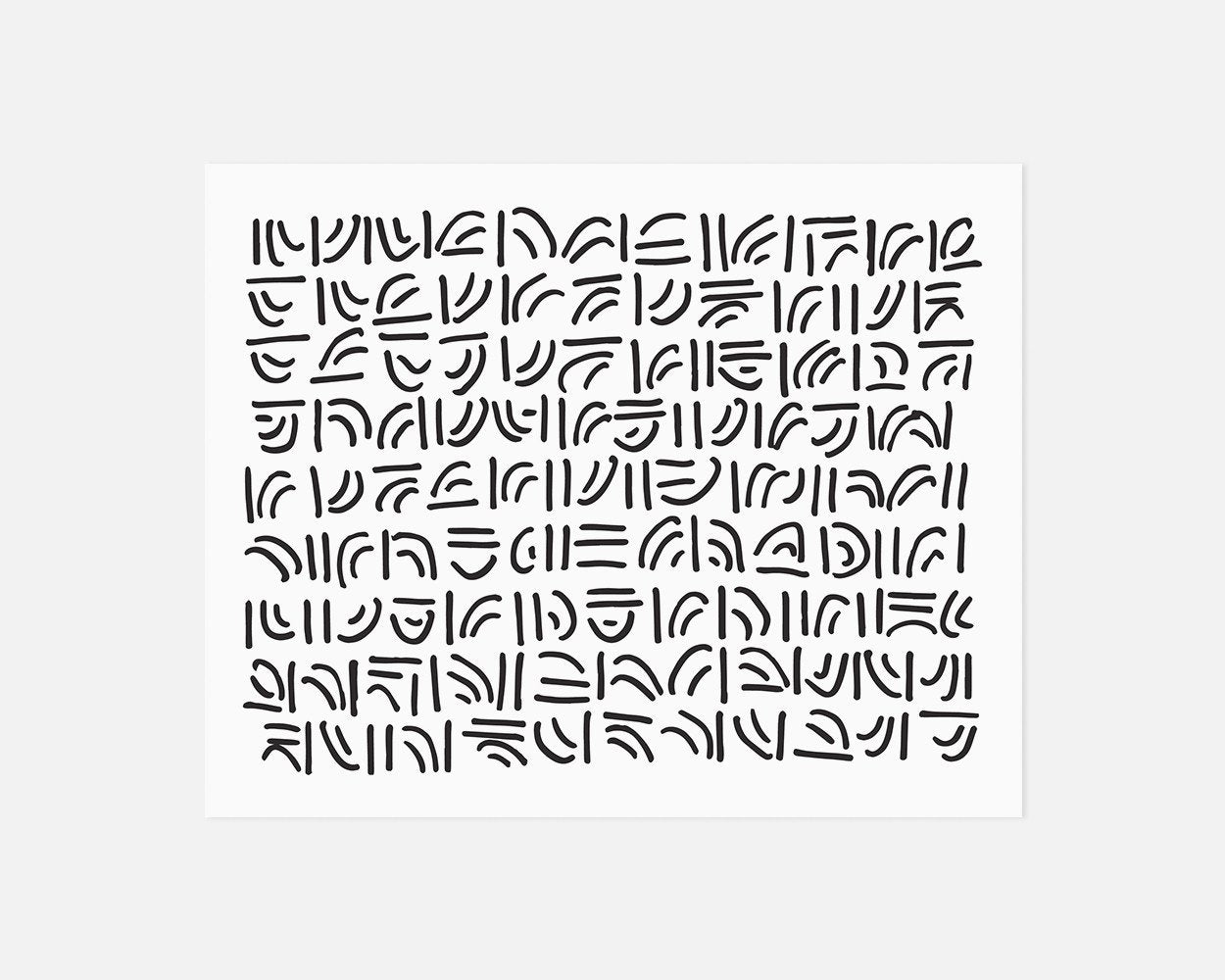 Hieroglyph Art Print – Jaymee Srp