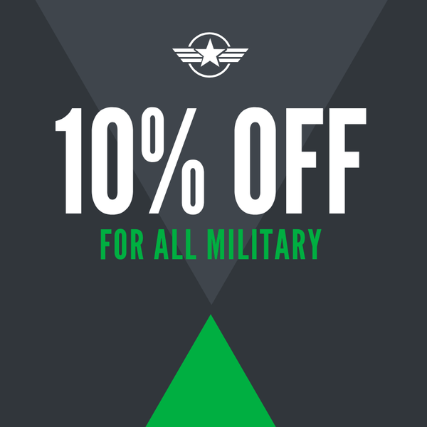 10% Off For All Military