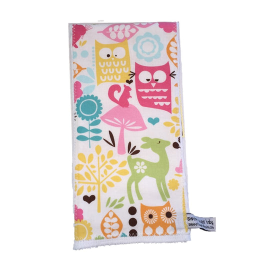 owl burp cloths