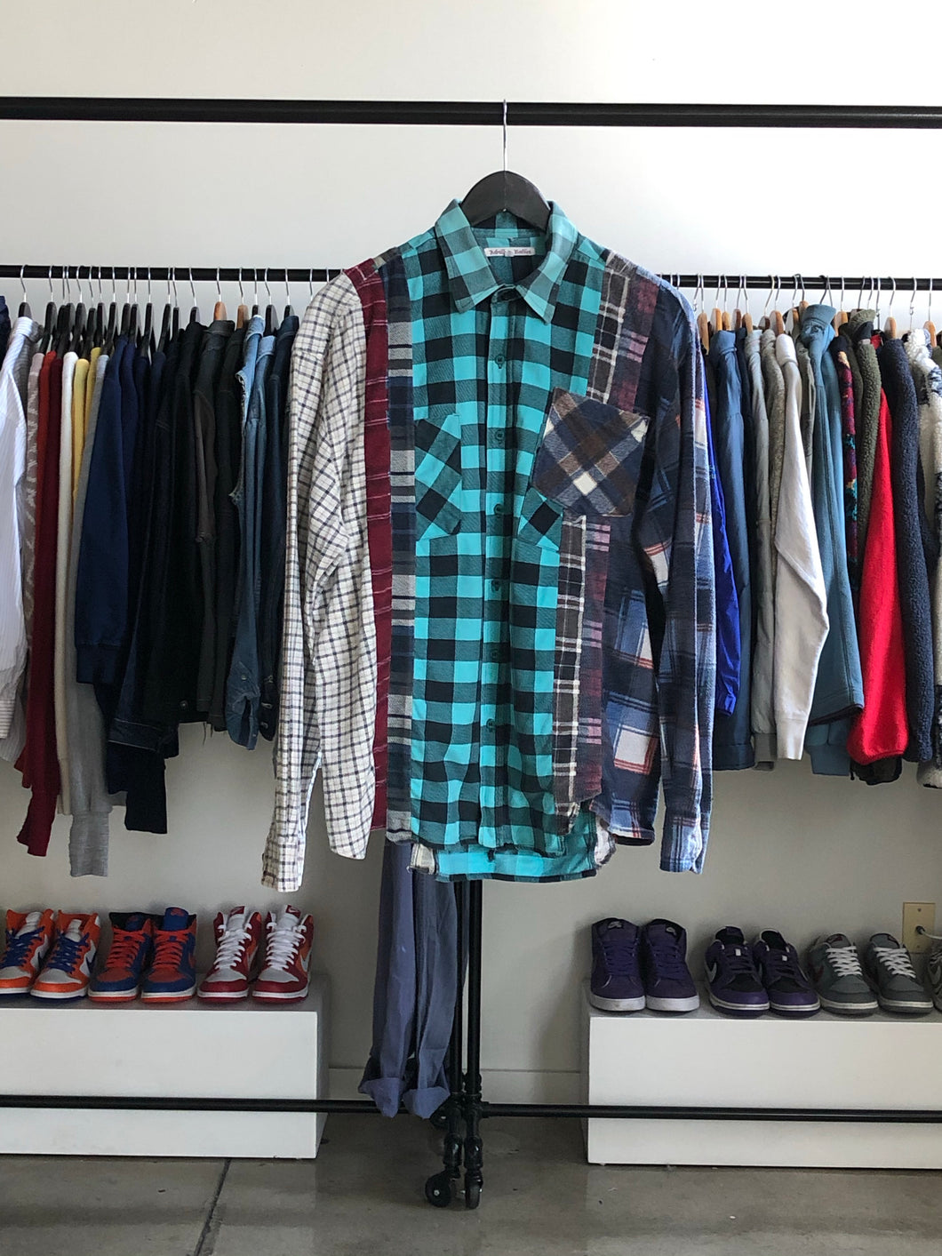 Needles Rebuild Flannel Shirt