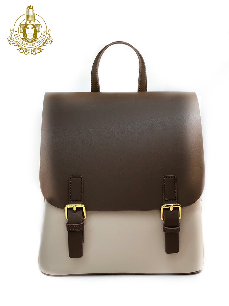 Levi Sap Nei Thang Cowhide Leather Lady Backpack | Levi Sap Nei Thang