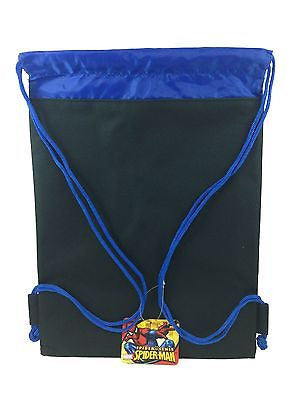 spiderman drawstring backpack