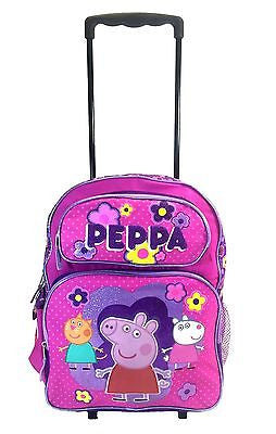 peppa pig rolling suitcase