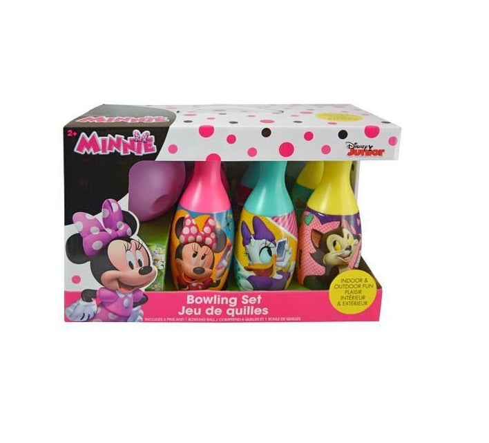 minnie mouse bowling set