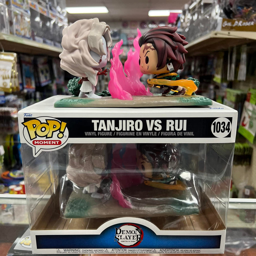 Demon Slayer | Tanjiro vs Rui TV Moments Funko Pop! Vinyl Figure |  Popcultcha