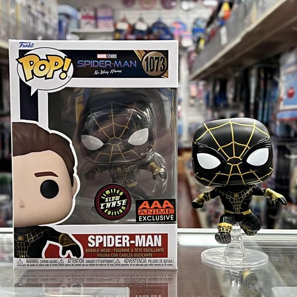 Funko Pop Spider-Man: No Way Home Unmasked Spider-Man AAA ANIME EXCLUS —  Beyond Collectibles