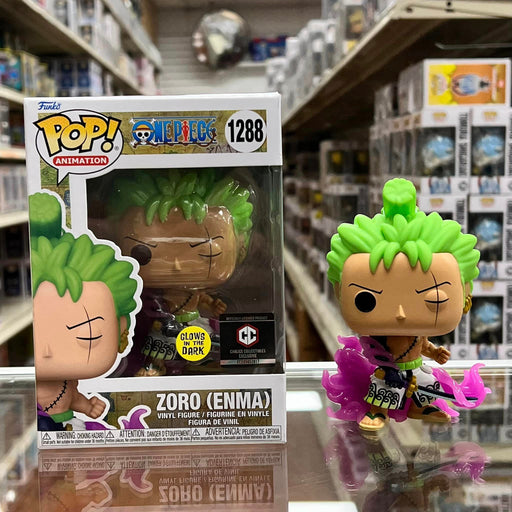 Funko POP! One Piece RORONO ZORO (GITD) & ZORO (ENMA) Vinyl Figure wit —  Beyond Collectibles