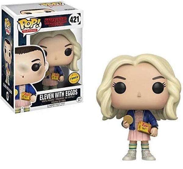 stranger things funko pop eleven with eggos