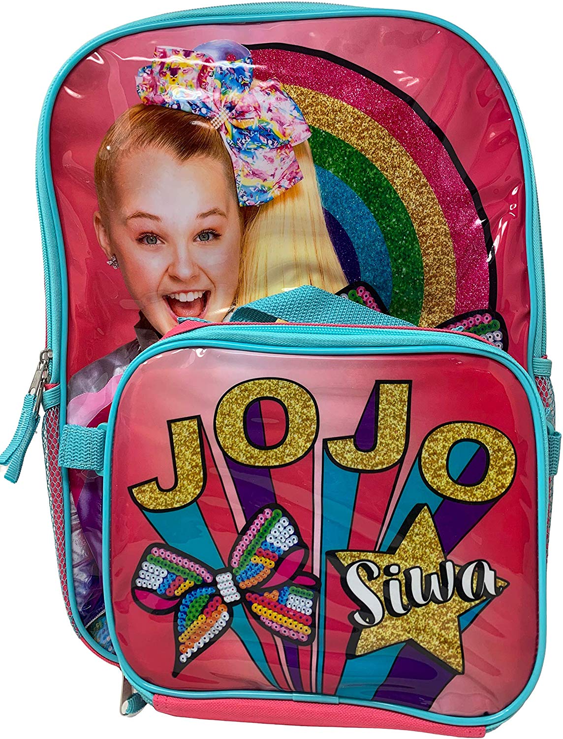 jojo siwa backpack and lunch box